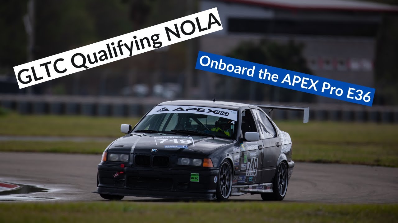 BMW Qualifying @ NOLA. Gridlife Touring Cup - On-Board w Andrew Rains!