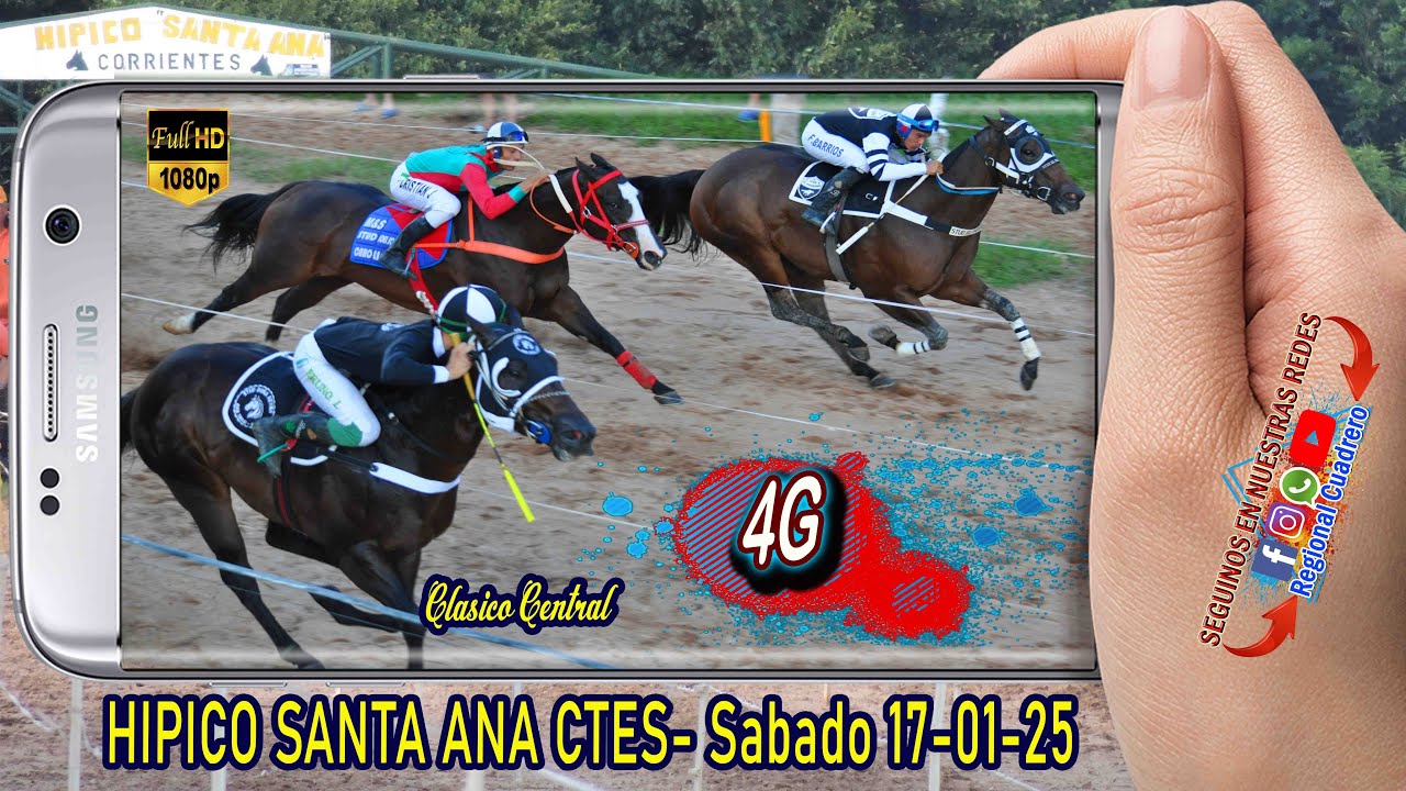 4G-Mega Clasico Central- Hipico Santa Ana Ctes- sabado17-01-25