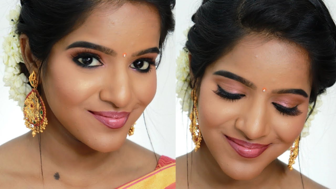 South Indian Self Bridal Makeup-Super Longlasting Sweatproof Traditional Makeup❤️