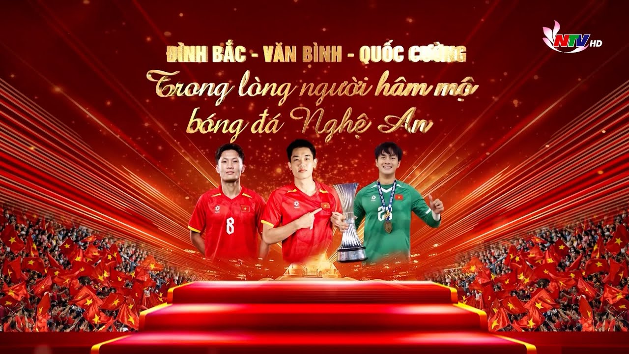 Chương trình giao lưu Đình Bắc - Văn Bình – Quốc Cường trong lòng người hâm mộ bóng đá Nghệ An