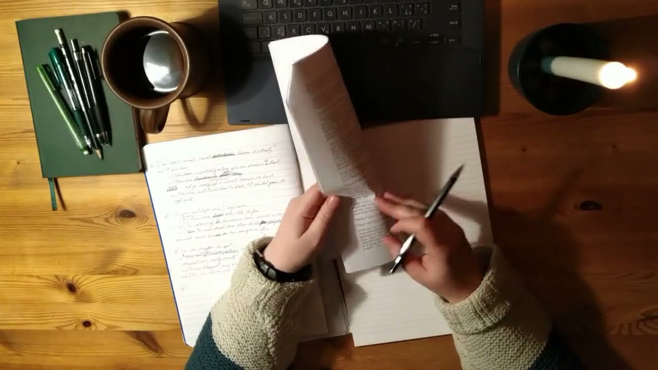 Study with me in a Quiet Office (no music)