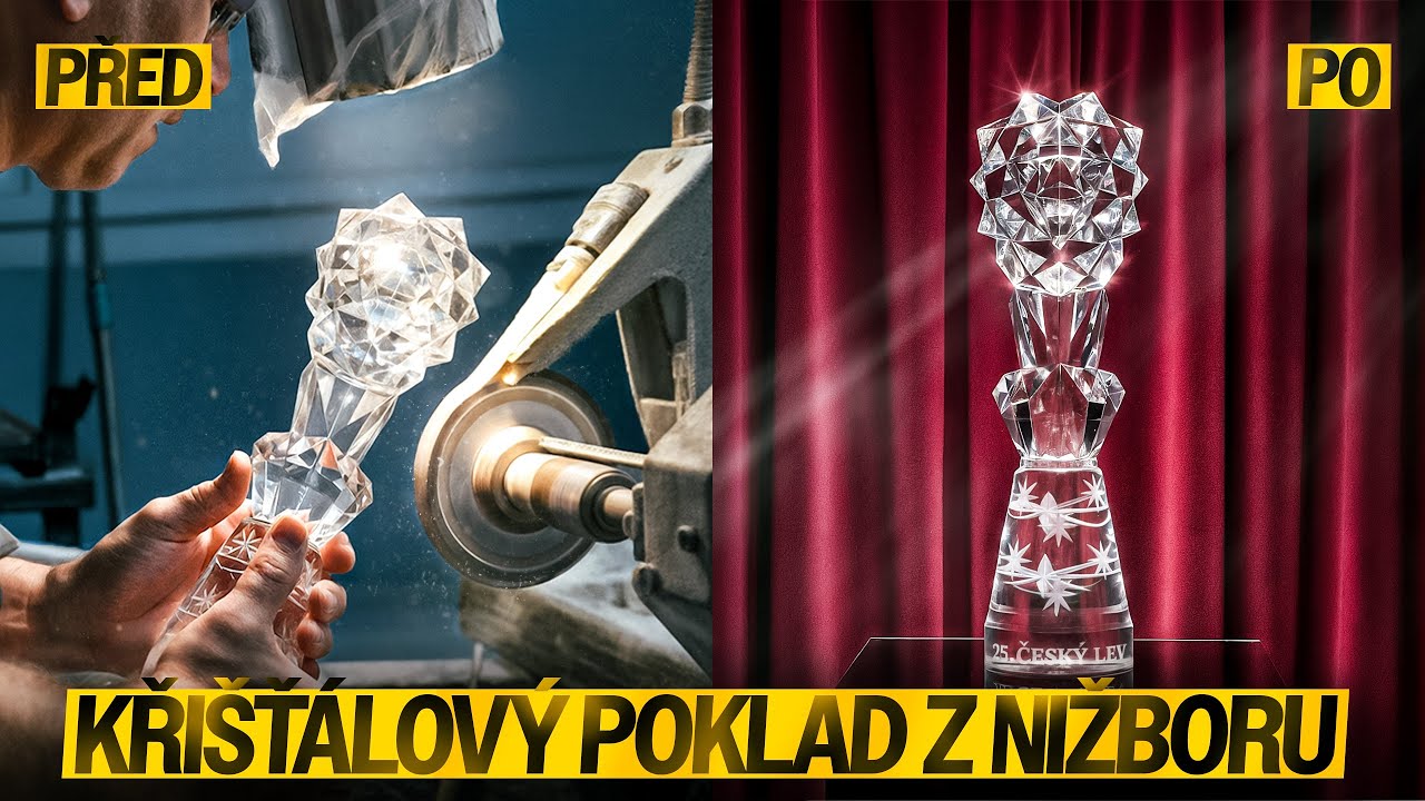 Jak vzniká české křišťálové sklo?
