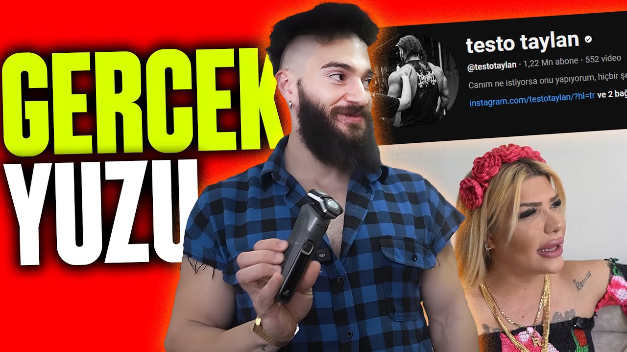 TESTO TAYLAN GERÇEK YÜZÜ 🤡