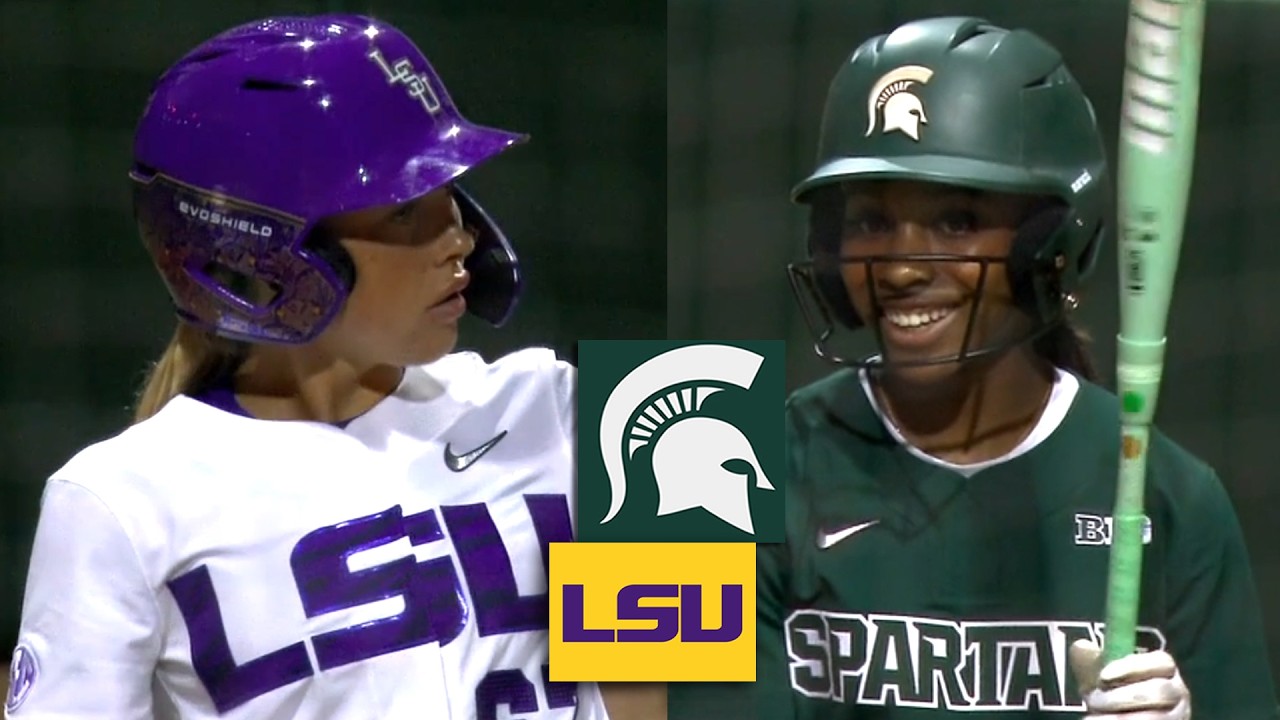 Michigan State vs #17 LSU Women's College Softball Highlights Full Game 2026