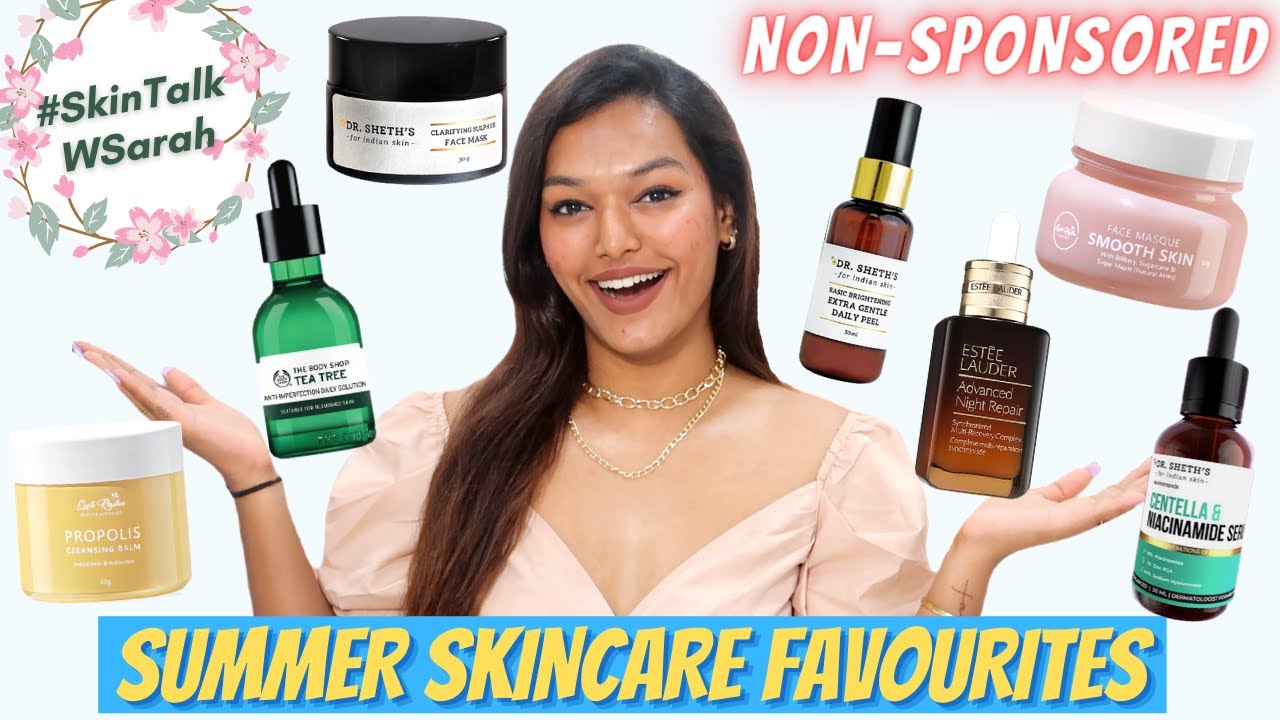 *NonSponsored* SKINCARE FAVOURITES - SUMMER EDITION | Oily Combination Skin type | 