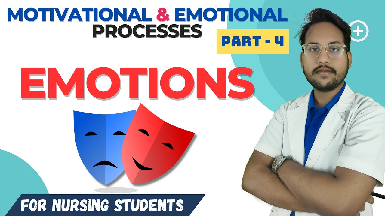 Emotions | Psychology Nursing Unit-6 |Motivation & Emotional Processes Part-4 in Hindi #emotions