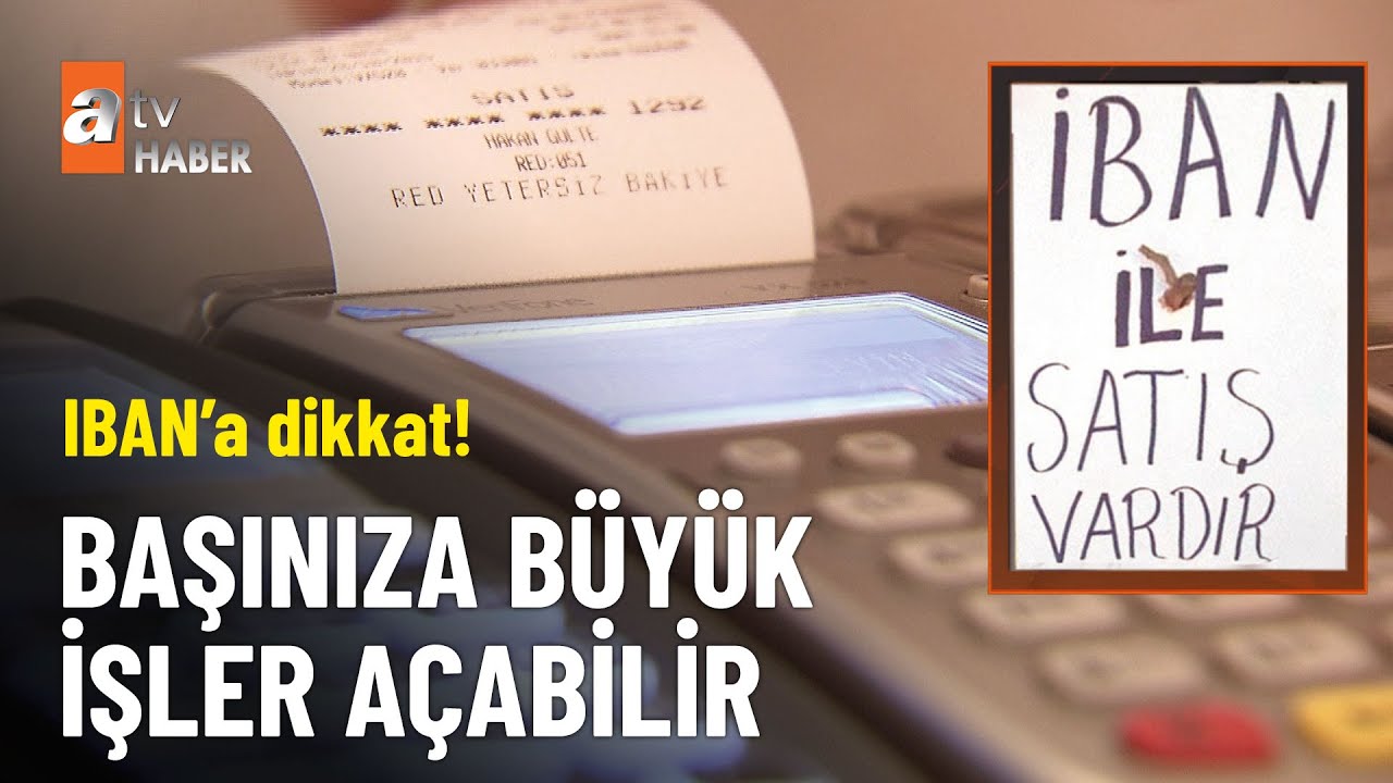 IBAN’la para gönderirken dikkat! - atv Ana Haber 29 Aralık 2023