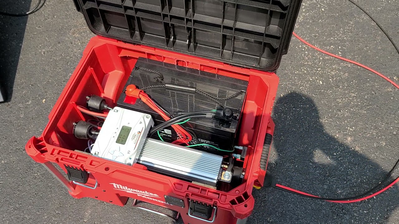 DIY solar generator