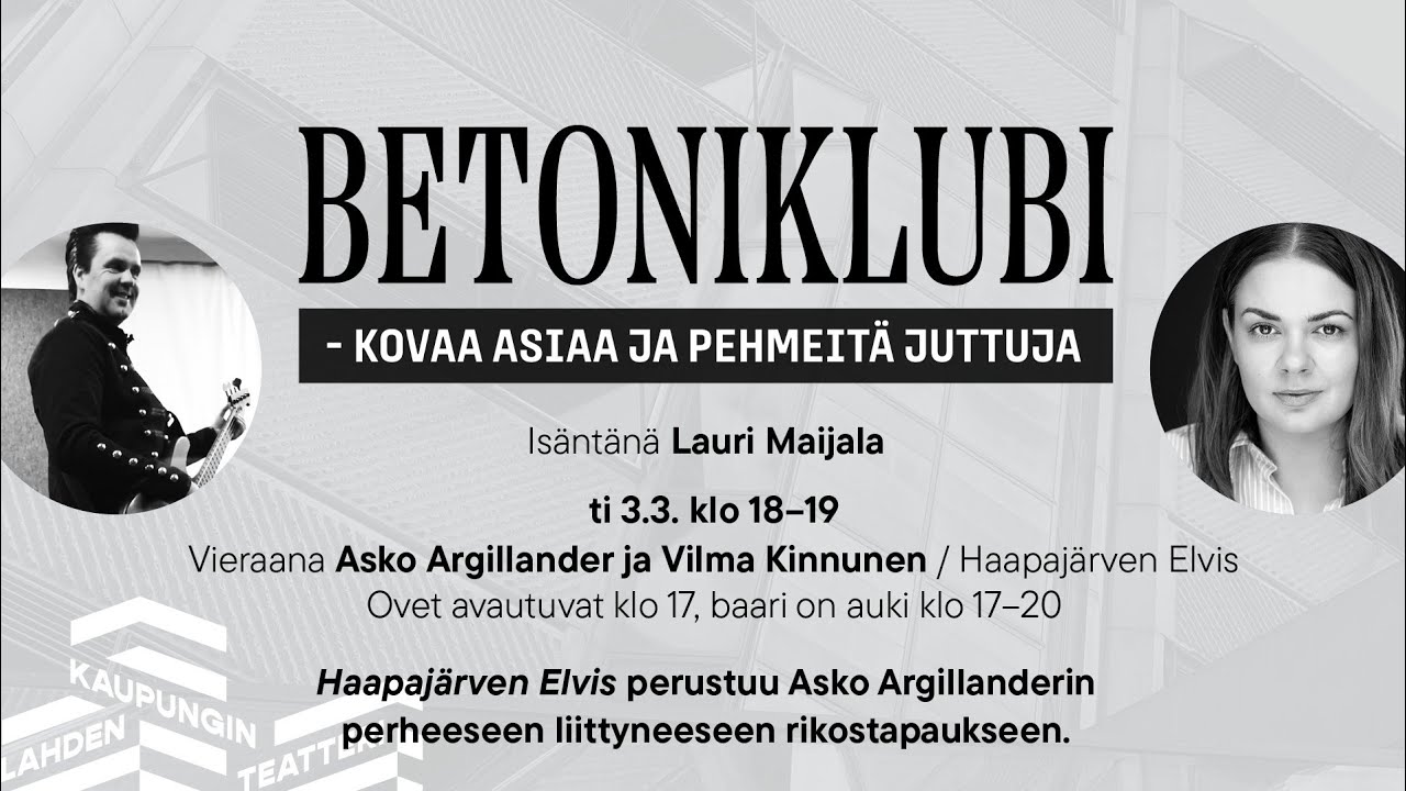 Betoniklubi -Haapajärven Elvis- Vieraana Asko 