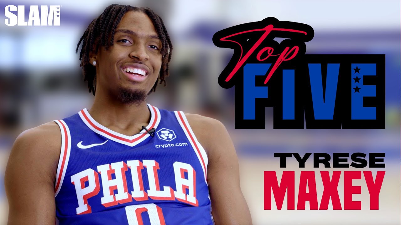 Sixers All-Star Tyrese Maxey Names His TOP FIVE Marvel Movies & His Favorite Cheat Day Meals | SLAM