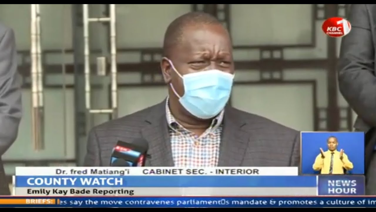 Interior CS Matiang&rsquo;i reiterates National Government's support to Nairobi Metropolitan Services