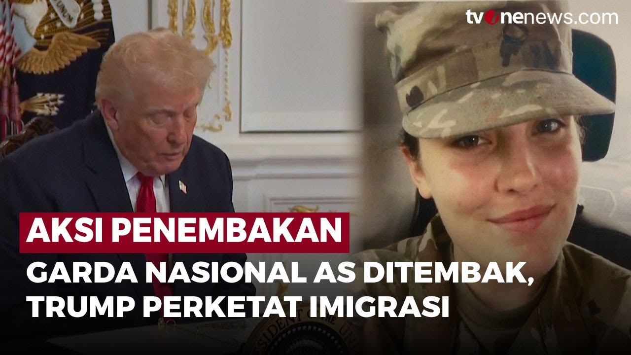 Penembakan Garda Nasional Picu Trump Perketat Aturan Imigrasi AS | OneNews Update