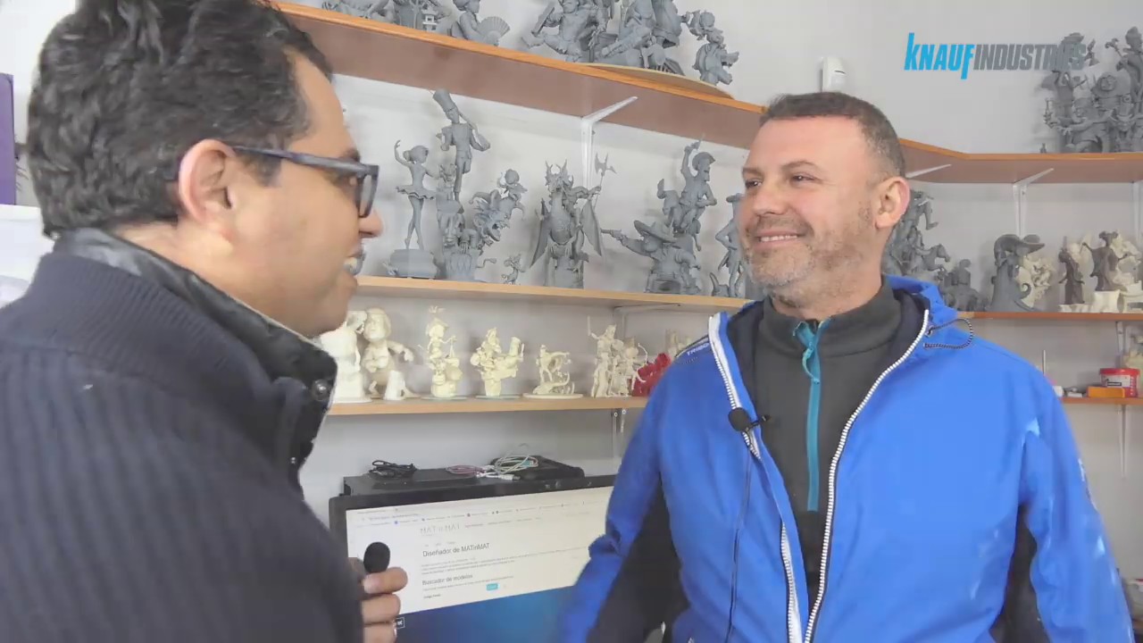 Poliestireno: Modelado automatizado 3D - Entrevista Juanjo Copovi - RAMON Y COPOVI 3D