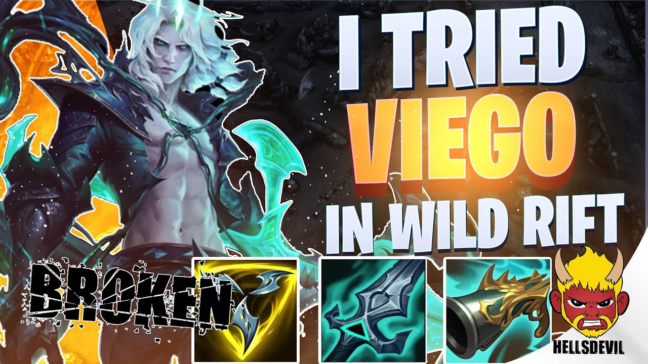 I Tried Viego In Wild Rift And He's SO BROKEN (Penta Kill)! | Viego Gameplay | Guide & Build