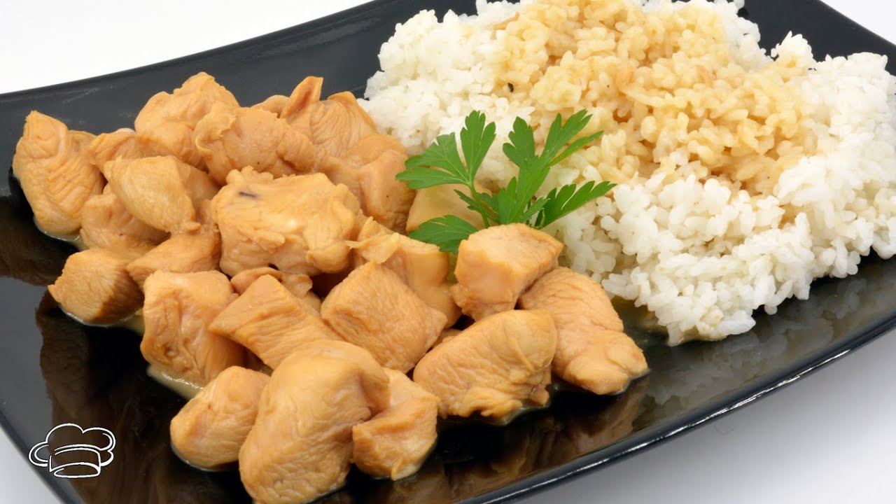 Recetas Mycook, hoy pollo teriyaki con arroz