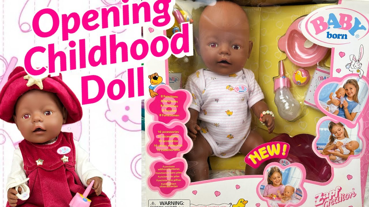 Nostalgic Box Opening | 2002 Baby Born Doll From My Childhood