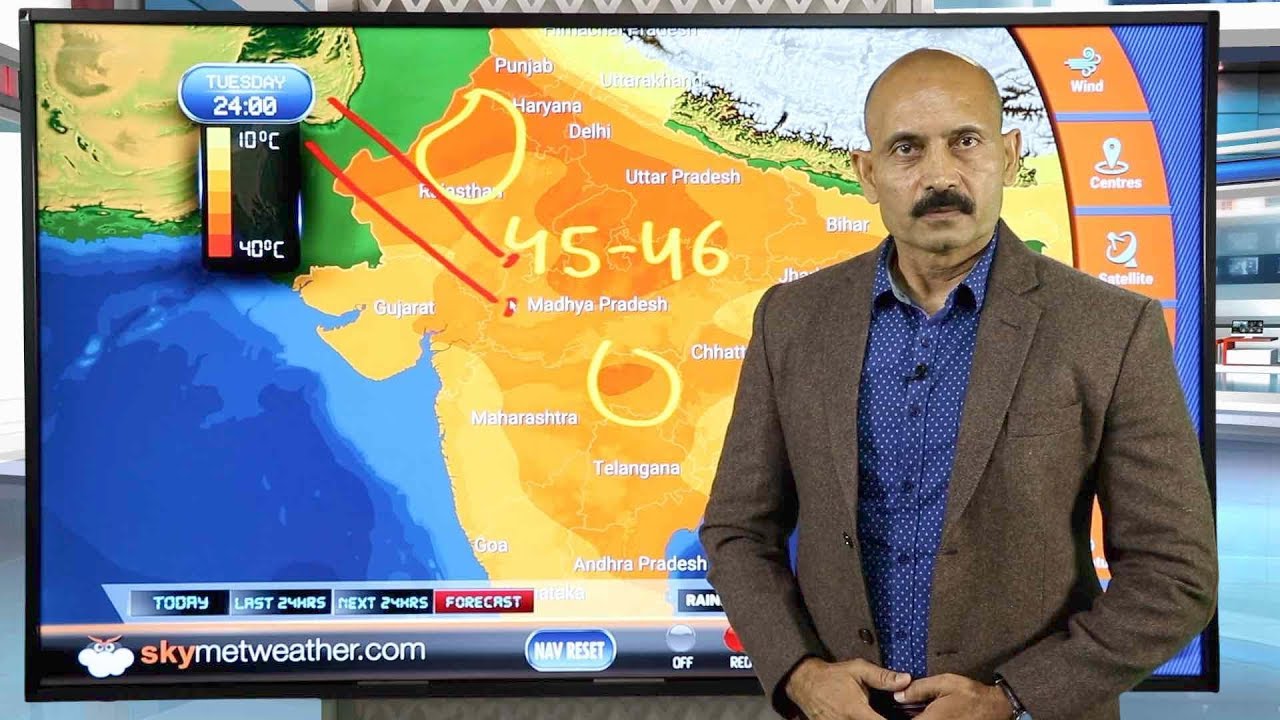 Severe heat wave grips the nation, temperatures reach 48 degree Celsius | Skymet Weather