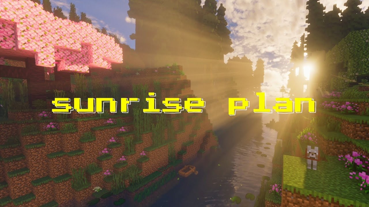 sunrise plan 🌞 nothing rushes today... [minecraft cozy & peaceful morning music]