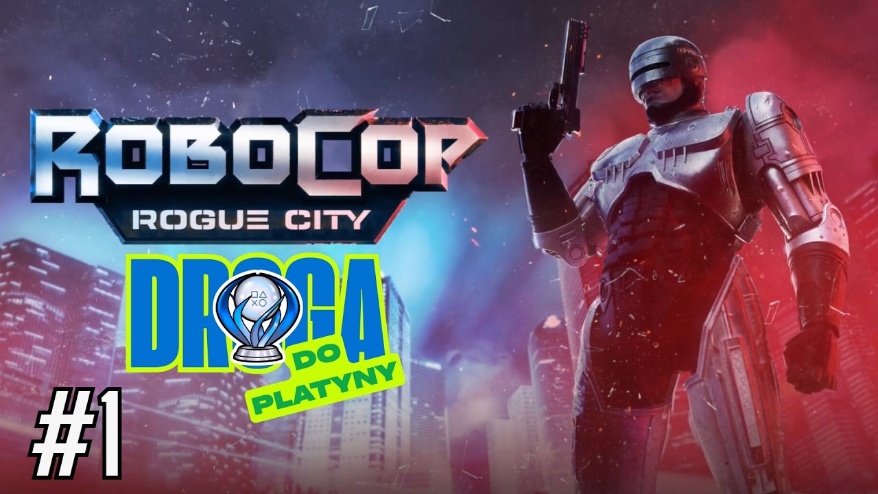 [1] 🏆 Droga do Platyny 🟥 RoboCop: Rogue City 🟥 Auto-9 sieje spustoszenie w Detroit!