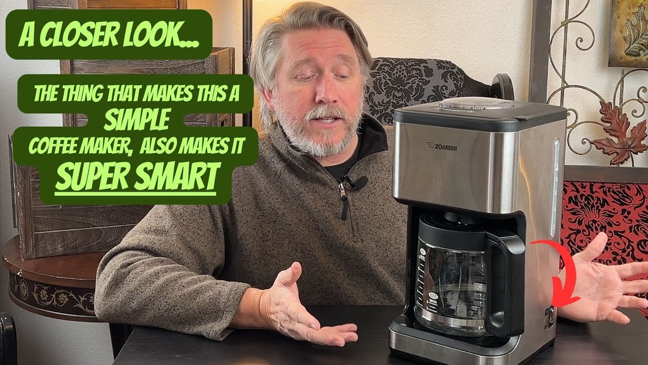 This simple Zojirushi Dome Coffee maker is potentially super smart (here's how)
