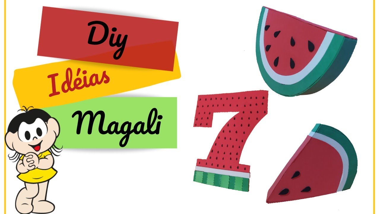 Idéias simples do tema Magali🍉