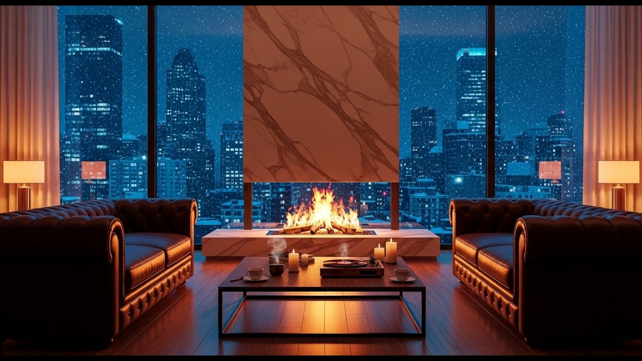 Smooth Jazz Background Music 🎷 Warm Coffee Shop Ambience for Study & Relax