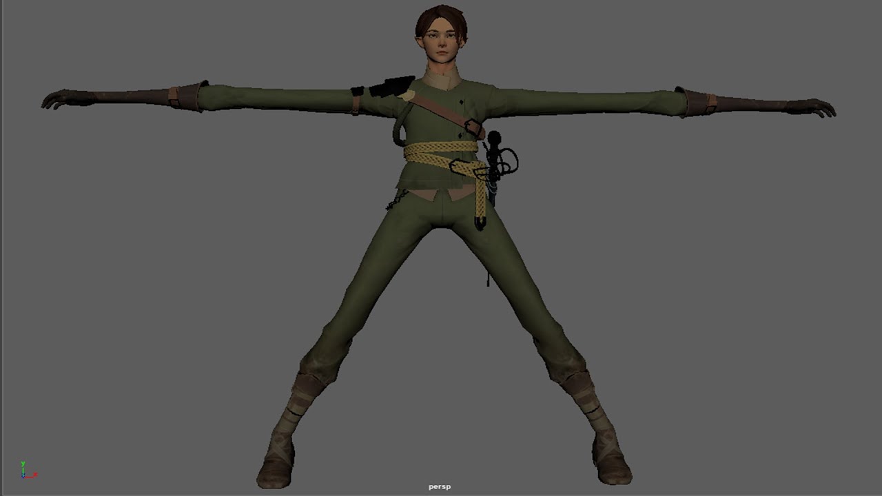 Jacky lär ut Maya - Rigging - IK Stretch using Translate