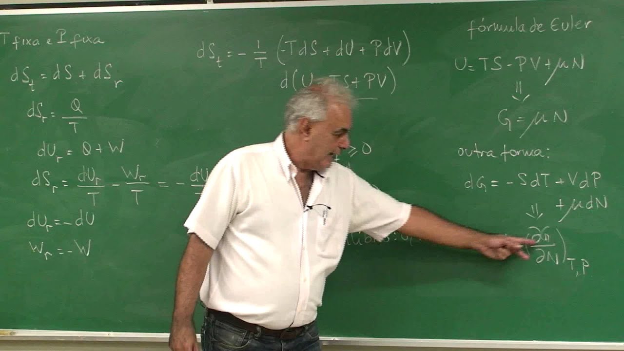 Aula 4.19 - Energia de Gibbs e potencial químico