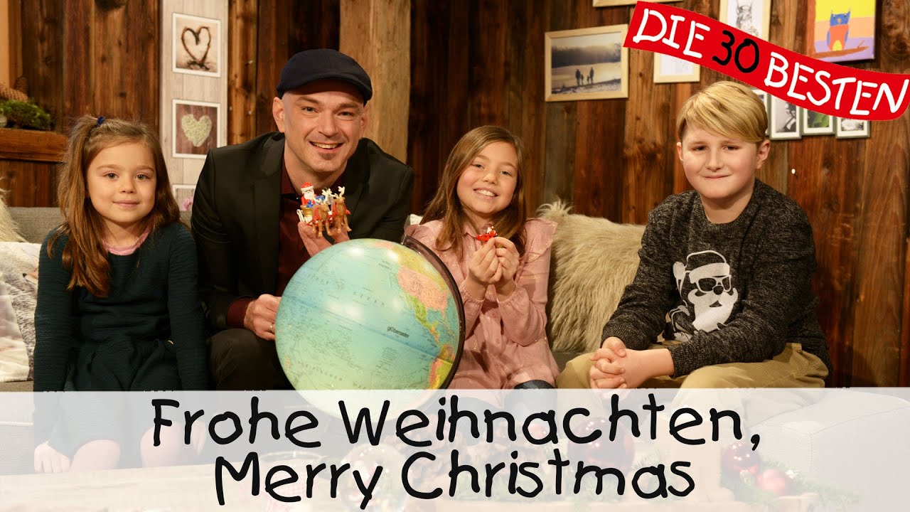 ⛄️ Frohe Weihnachten, Merry Christmas - Weihnachtslieder für Kinder || Kinderlieder