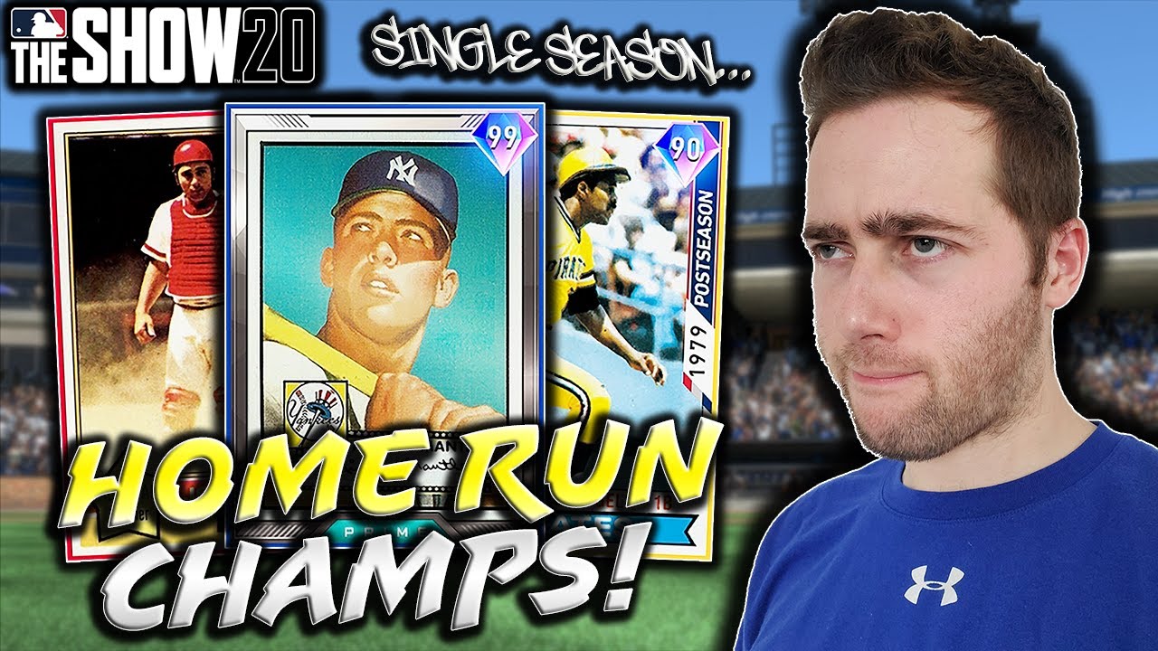 HOME RUN CHAMPIONS ONLY...MLB THE SHOW 20 DIAMOND DYNASTY