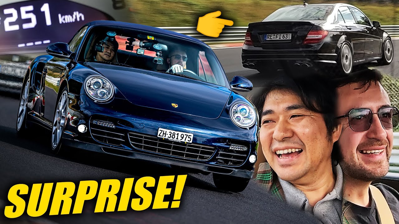 🤯C63 AMG SHOCKED ME! Porsche Turbo S 997.2! // Nürburgring