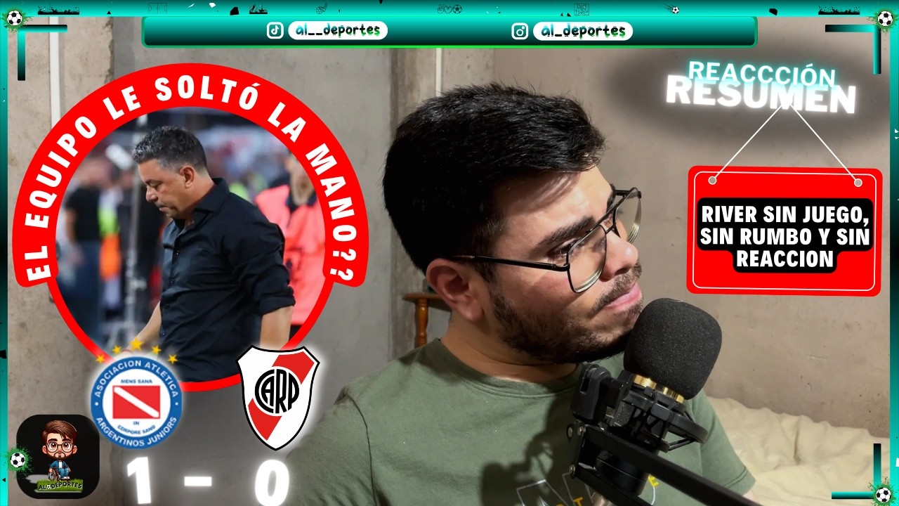Argentinos le dio otro cachetazo a River 🎥RESUMEN Y REACCIÓN🔥