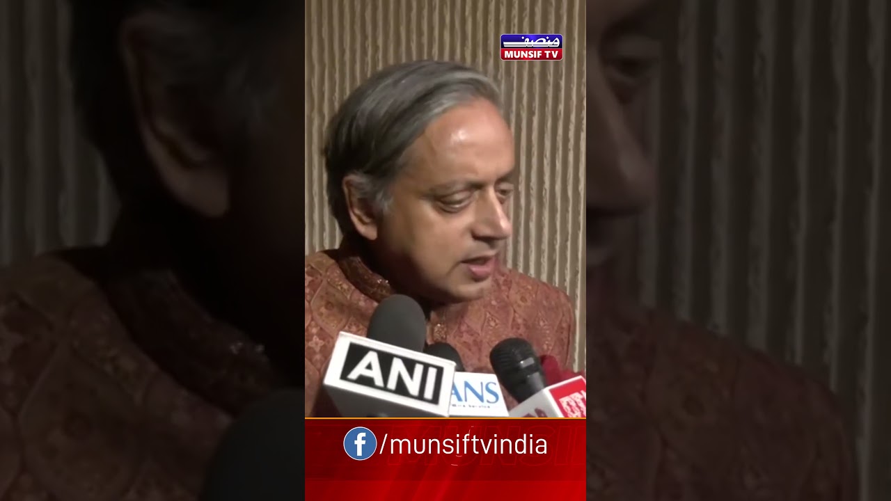 Delhi Shashi Tharoor Congress On India &ndash; Pakistan Ceasefire