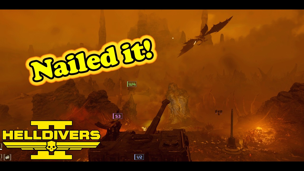 Nailed it! | Helldivers 2: Oshaune 02