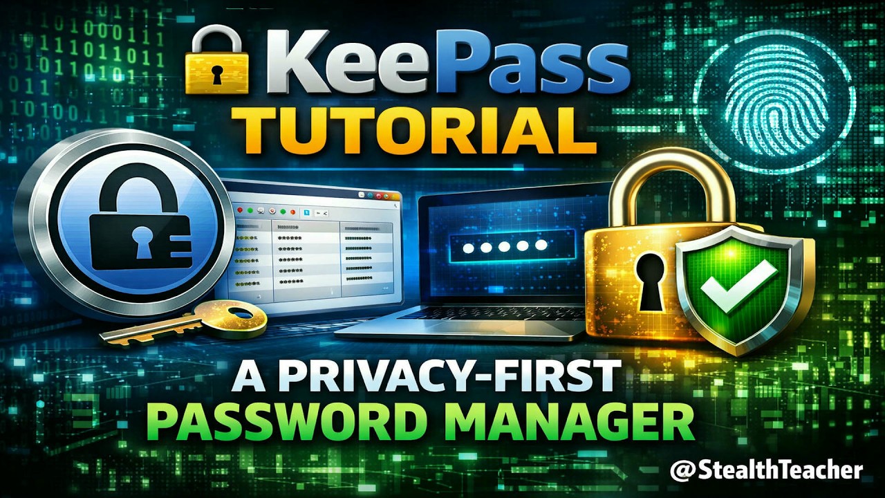 🔏KeePass Tutorial: A Privacy-First Password Manager🔏