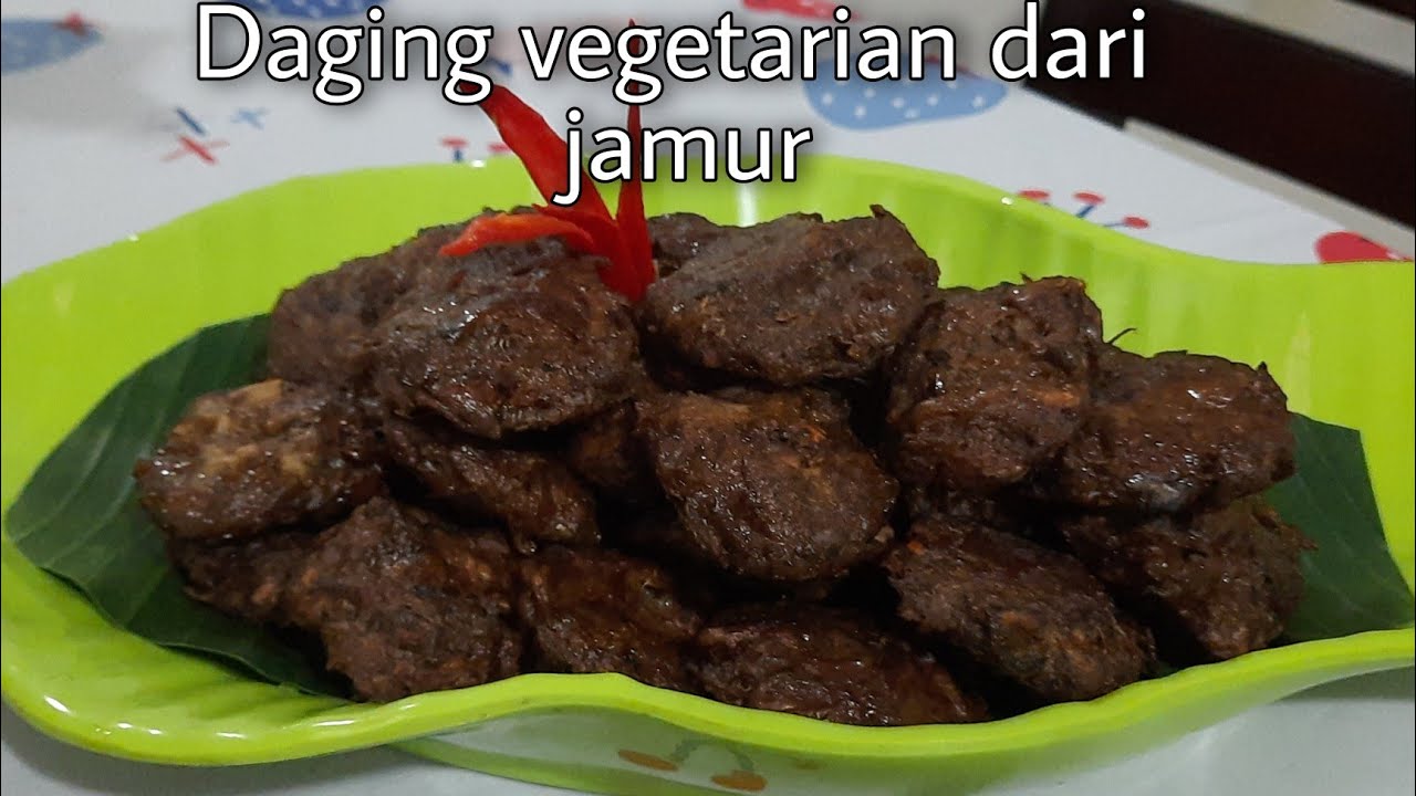 RESEP DAGING JAMUR VEGETARIAN