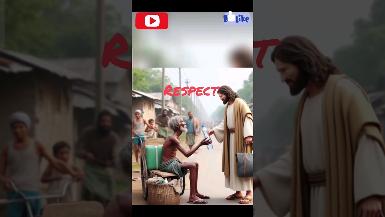 👈Respect jesus #shorts #viral #jesus #respect #god #edit