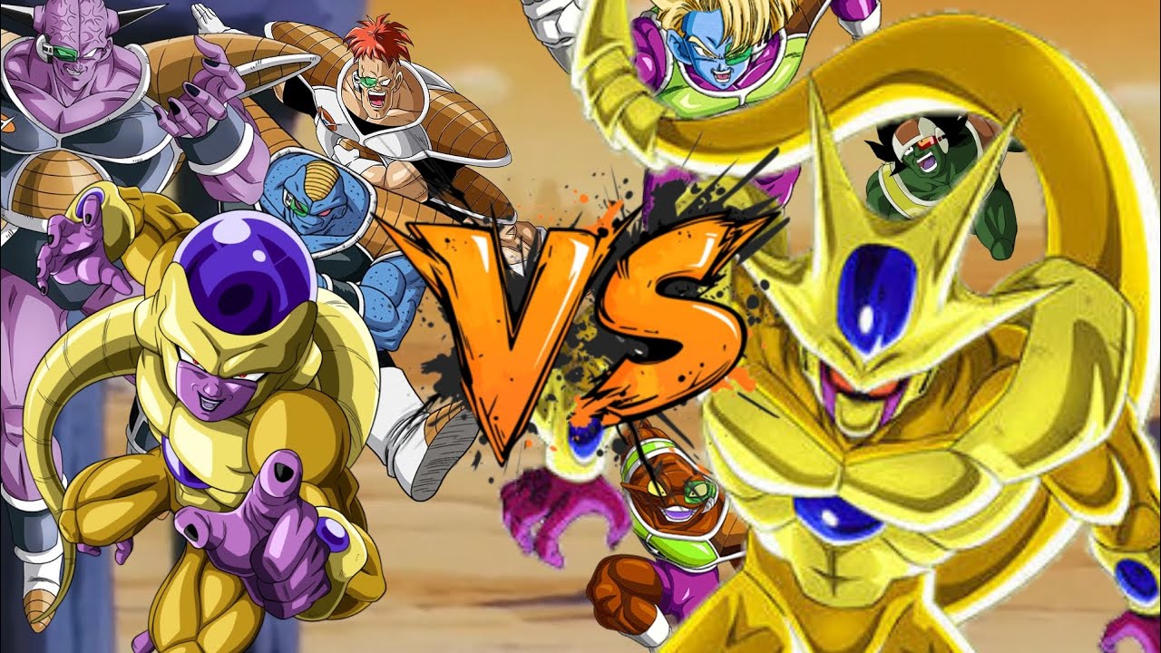 Fueras especiales Ginyu Vs Fuerzas de Cooler || 4vs4 || DbzBt4Mod 
