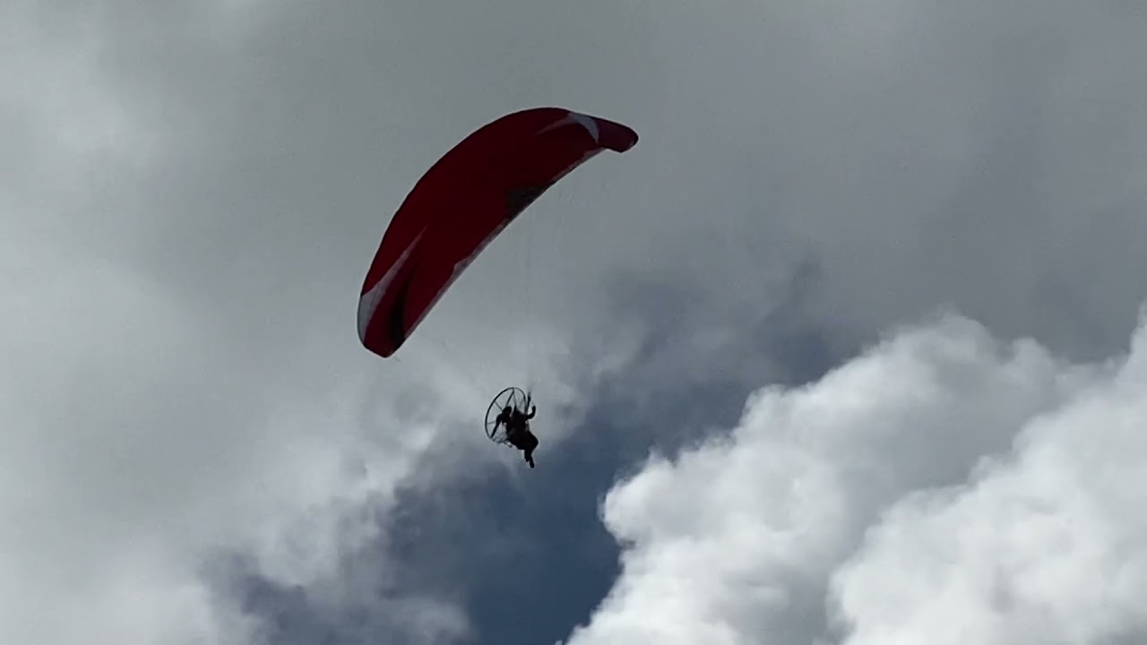 First paramotor flight no lessons