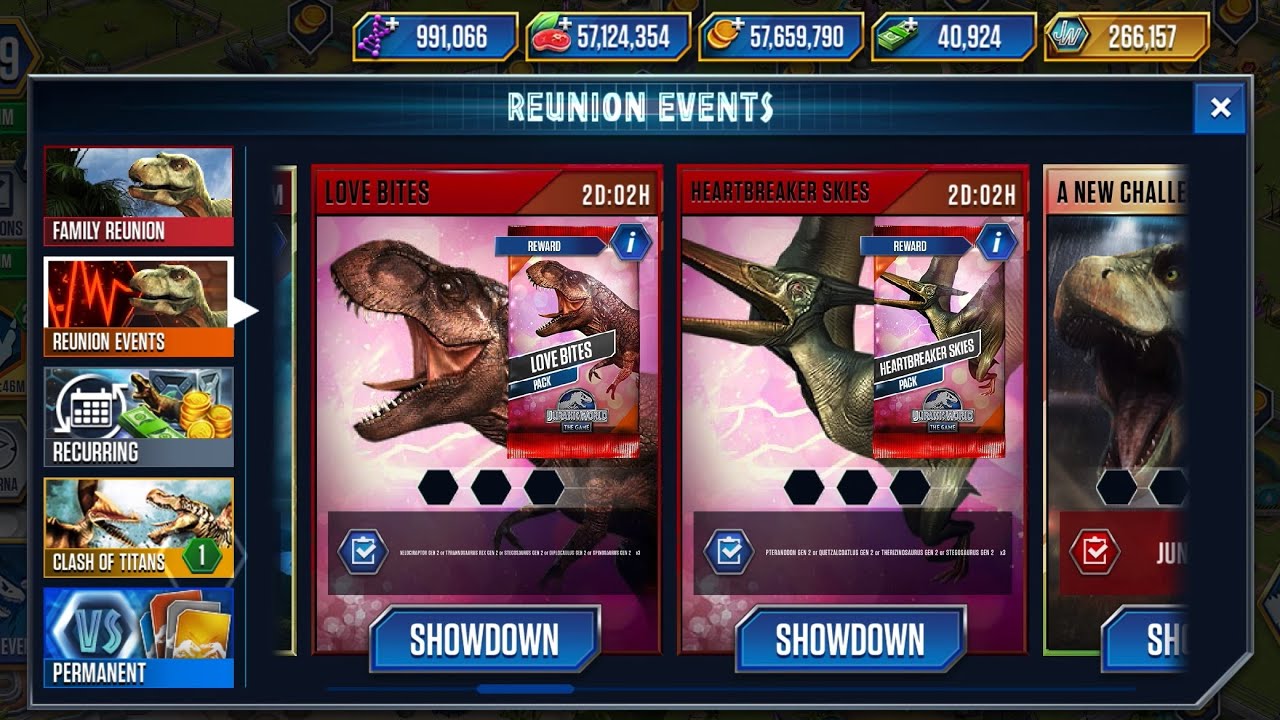 LOVE BITES - JURASSIC WORLD THE GAME 