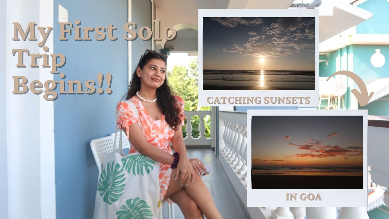 My first solo trip begins | Solo Trip to Goa VLOG 1 - Arossim Beach & Mama Miso | South Goa