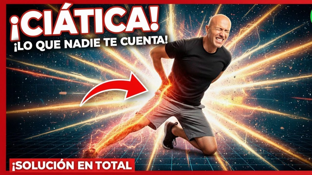 Elimina El DOLOR De La CIÁTICA | Soluciones EFECTIVAS Para Curar El NERVIO CIÁTICO