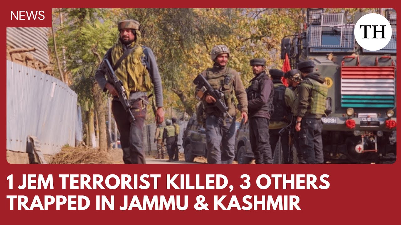 1 JeM terrorist killed, 3 others trapped as encounter breaks out in J-K’s Udhampur