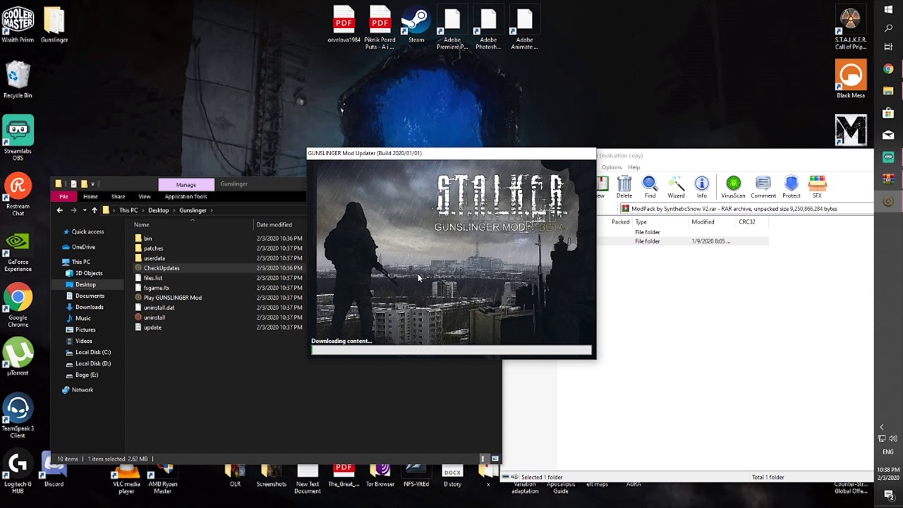 S.T.A.L.K.E.R. CoP Gunslinger Mod - Tutorial How To Install HD ModPack