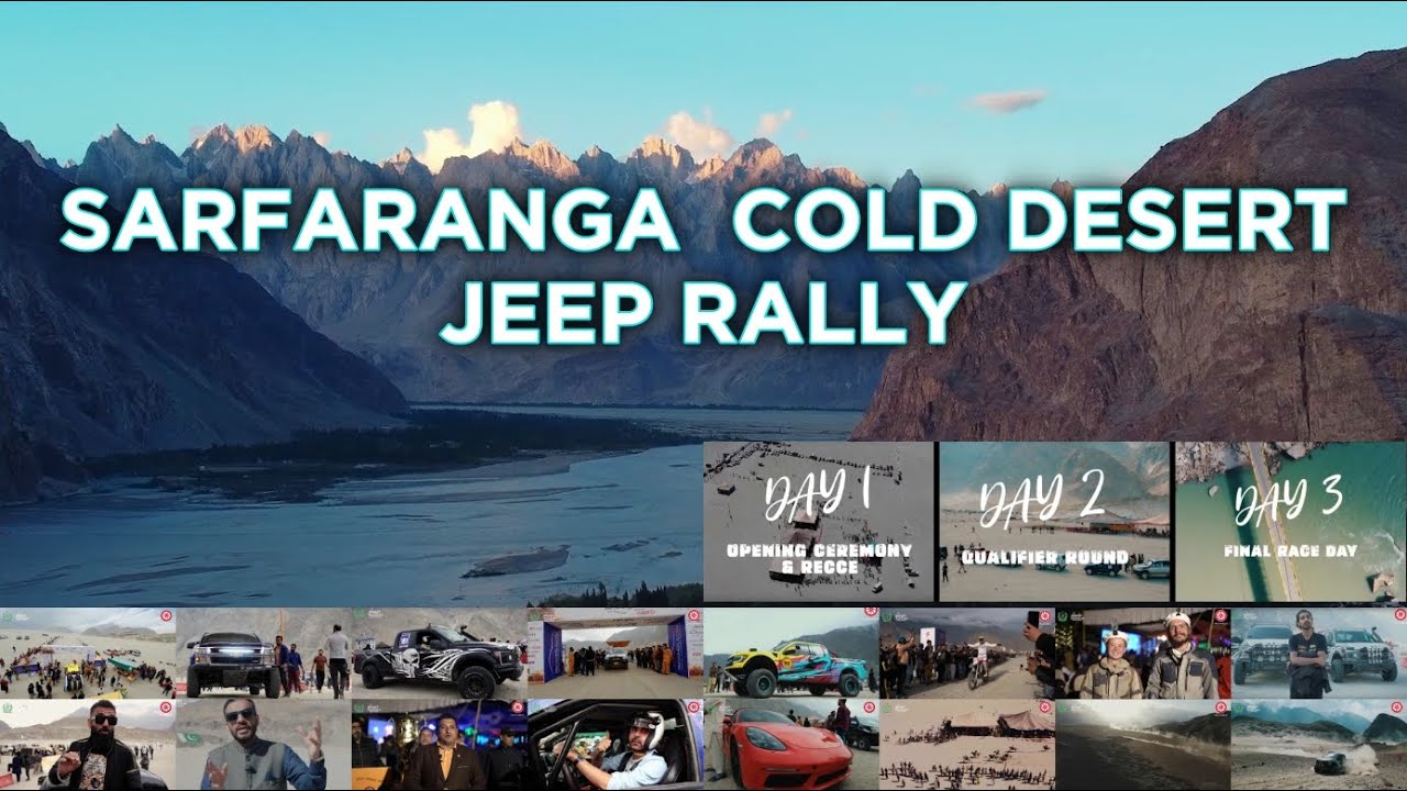 Sarfaranga Cold Desert Rally Skardu | Pakwheels | Directed & Edited by Awais Ahmad Ramay