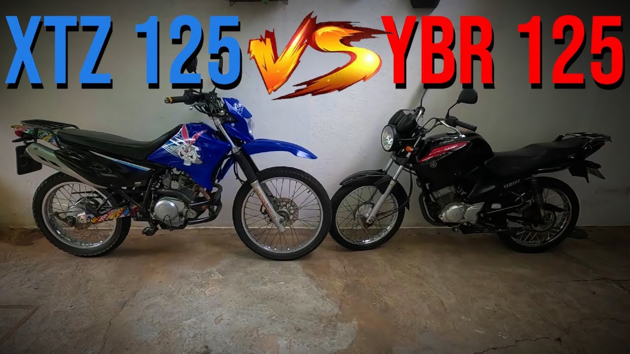 XTZ VS YBR FACTOR! QUAL A MELHOR 125 DA YAMAHA?