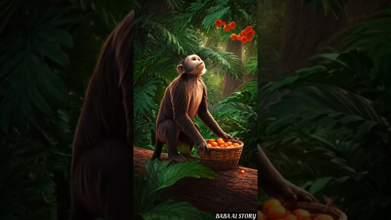 A smart monkey, silent hard work,and a powerful life lesson 🐒 