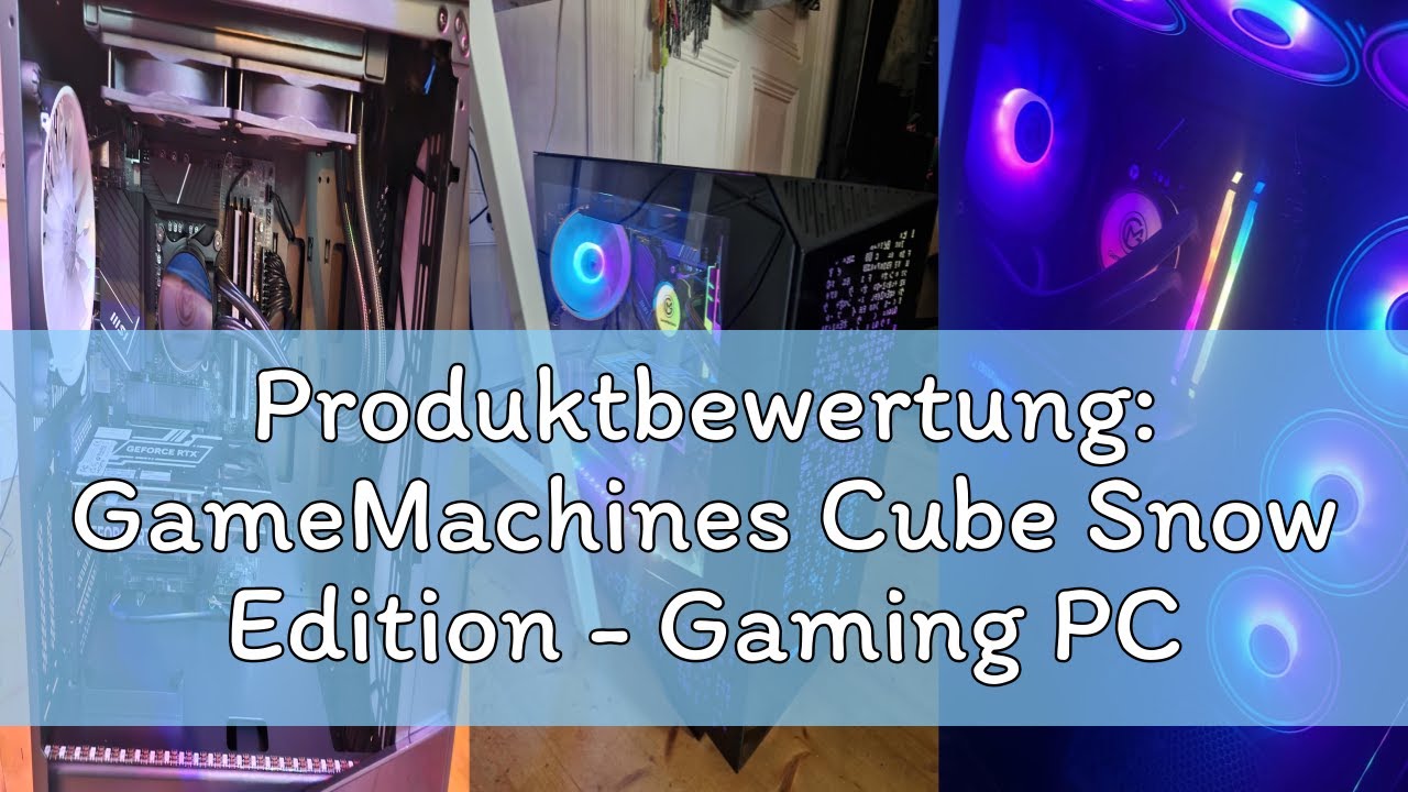 Produktbewertung: GameMachines Cube Snow Edition - Gaming PC - Intel Core i7 14700KF - NVIDIA GeForc