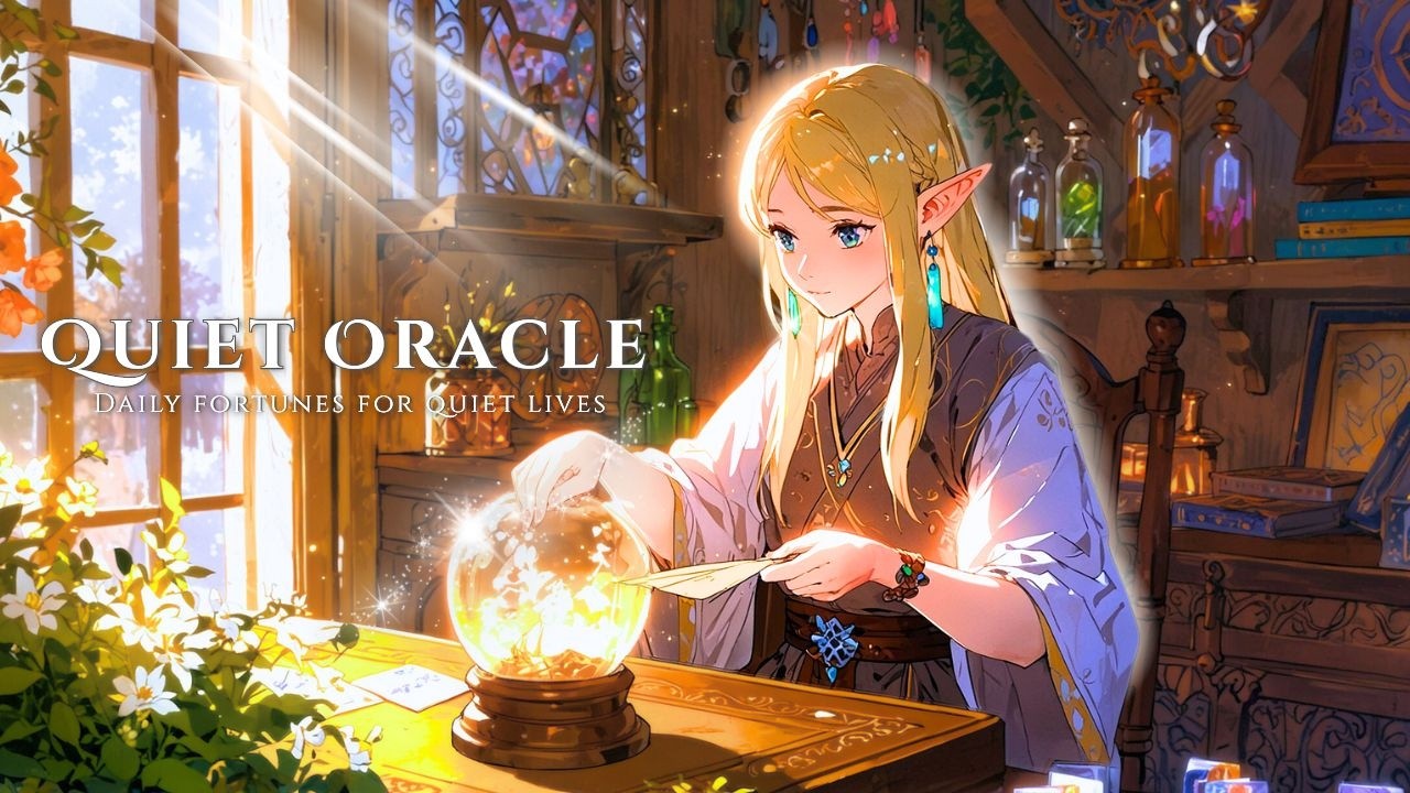 Calm Fantasy BGM | Quiet Oracle | Daily fortunes for quiet lives