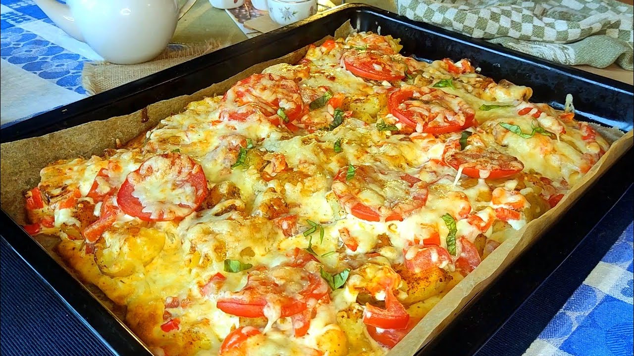 Что я сегодня готовлю? Очень быстрый и вкусный рецепт картофеля.